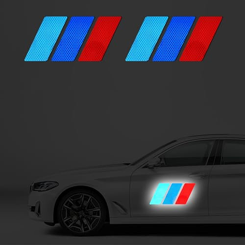 Pegatinas reflectantes de alto brillo para BMW Serie 1/3/5/7 y X1/X3/X5/X6