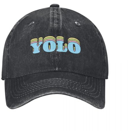 EIILHUED yolo Baseballmütze Im Hut Mode Strand Tee Hut Schutzhelm Damen Strand Herren