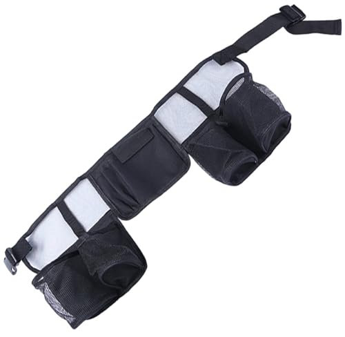 Reinigungsgürtel, Fensterreinigungsgürtel Einstellbarer Reinigungsriemen wasserdichtes Gartenwerkzeugbeutel mit 4 Taschen Leichter Werkzeuglagergurte Mehrzweckreinigungsmittel für Haus, Garten, Werkz