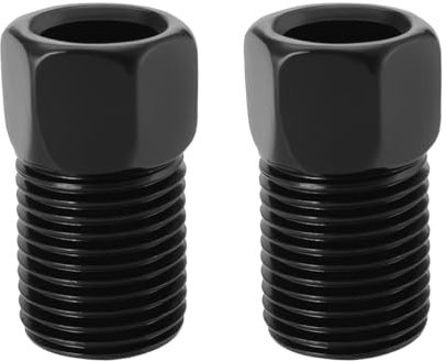 LT Easiyl 4-teilige Fahrrad-Scheibenbremshülsenmutter M8x0,75 Ersatzteil 0720446 Bremsleitungs-Verbindungsschraube Kompatibel mit Magura Kompatibel mit Avid Kompatibel mit Shimano