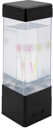 Global Gizmos 55229 Aquarium Jellyfish Lamp/Colour Changing LEDs/Calming Sensory Light/USB or Battery Powered/Great for Kids & Adults