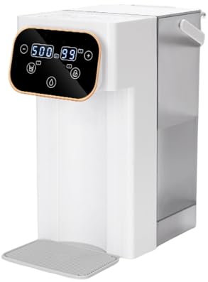 Water Boiler with Removable 3L Tank and Drip Tray - Instant Hot Water Dispenser for Kitchen Appliance with Temperature Control - 2000W Kettle Machine