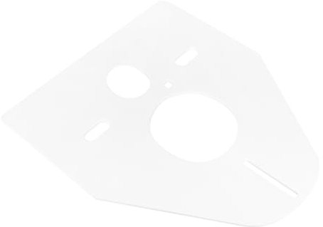 NUOBESTY Wall Tank Toilet Self-Adhesive Bumper Soundproof Pad Silent Cushioning and Adjustable Size, Eva Material Noise Reduction Mat for Easy Installation and Effective Bathroom
