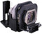 Lampe de projecteur de remplacement Lampe de projecteur de remplacement ET-LAX100 Fit pour Panasonic PT-AX100 PT-AX100E PT-AX100U PT-AX200 PT-AX200E PT-AX200U Ampoule de lampe de projecteur(ET LAX100)