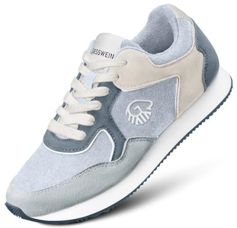 Giesswein Retro Runner Women - Vintage-Woll-Sneaker mit Nubukleder & Merino