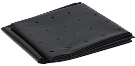 Windhager Komposter-Einlage, Komposterfolie, Komposterhüllen, 3 Stück, 90µm, schwarz, 1,2 x 1,75 m