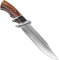 Columbia Jagd-Messer feststehend SA63 Tactical Knife aus 440C Edelstahl mit Ornament-Verzierungen und Nylon Messerscheide