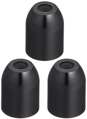 L-Style Champagne Ring schwarz Premium Metal 3 Stück im Set