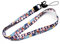 Schlüsselband Umhängeband mit hochwertigem, beidseitigem, vollfarbigem Druck, ideal für Schlüssel /kartenhalter/ MP3-Player / USB-Sticks style 23