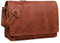 STILORD 'Tom' Vintage Leather Messenger Bag for 15 Inch Laptop | Shoulder Bag for Office Work | Large Genuine Leather Business Satchel Laptop Bag A4, Colour:Arona - Brown