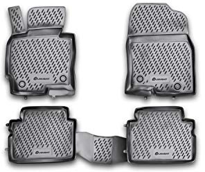 Element Passgenaue Premium Antirutsch Gummi Fußmatten - Mazda CX5, schwarz