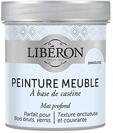 Libéron Peinture meuble à base de caséine, Banquise, 500 ML