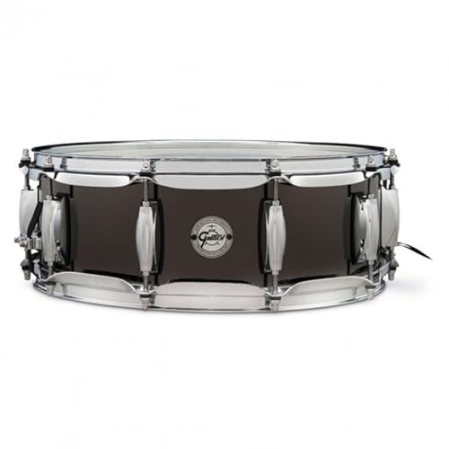Gretsch Drums Black Nickel Over Steel Snare Drum - 5 x 14 inch with Imperial Lugs