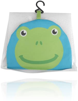 Mesh Badezimmerspielzeug Aufbewahrungsnetz, Badewanne Spielzeughalter Korb Organizer Aufbewahrungstasche, für Badespielzeug für Kleinkinder(Grün)