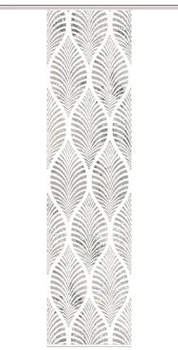 HOME in green 84112 | VIDARO Schiebegardine aus recyceltem Polyester 245x60 cm