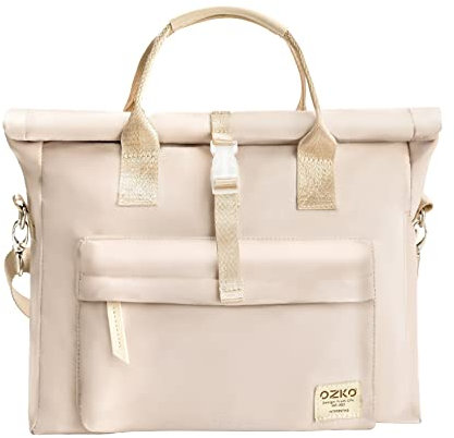 Wxnow Sac à dos pour femme - Sac fourre-tout convertible pour ordinateur portable de 15,6, rose gold, One_Size, Décontracté