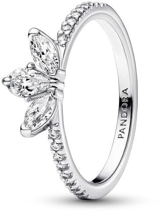 PANDORA Sparkling Herbarium Cluster Ring 192392C01-48