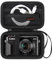 Canboc Tragetasche für Canon PowerShot G7 X Mark II/G7 X Mark III/G5 X Mark II.G7X Digitalkamera, Point and Shoot Vlogging Kameratasche, Reißverschluss Mesh Tasche passt USB Kabel, Batterien, Schwarz