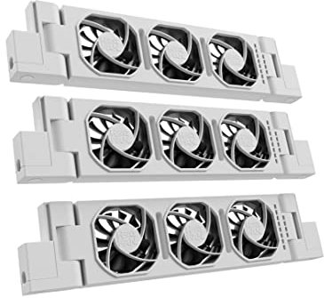 HeatFan 3 - Trio Set - Radiatore Ventilatore - Smart (bianco)