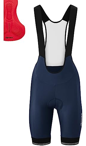 Gonso Damen Sitivo W Bib Fahrradhose, Etheral Blue/Fire, 36 EU