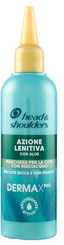 Head & Shoulders DERMAXPRO Anti-Schuppen-Hautmaske Beruhigende Wirkung mit Aloe E und Vitamin E - Bis zu 72 Stunden Feuchtigkeit für trockene Haut, 145 ml