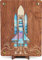 Rakete - XL Geldgeschenk aus Holz inkl. Ständer | Space System - Space Shuttle, Astronaut, Astronaut Deko, Astronauten, Geschenk Jungen 8 Jahre