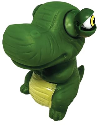 Wild Winkers - Dinosaur from Deluxebase. Squeeze Toy Novelty Dino with Popping Eyes, Squishy Animal Figurine & Anxiety Relief Gadget for Party Favors, Sensory Play & Stress Management