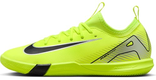 Nike Zoom Vapor 16 Academy Ic Kinder Fußballschuh, Volt/Black, 33.5