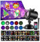 Projector Light,Halloween Holographic Projector 1pc Brighter Halloween Decorations Projector Lights and Christmas Outdoor,Upgrade 16 HD Effects (3D Wave & Patterns) for Halloween Xmas Holiday Landscap