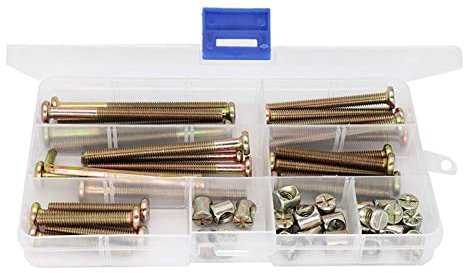 Viti di ricambio per lettino da bambino, M6 x 40 mm, 50 mm, 60 mm, 70 mm, 80 mm, viti a bussola