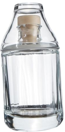 Didiseaon Glass Liquor Bottle Wine Bottle Miniature Spirits Shot Whisky Glassware Cup for Home Bar Party Use