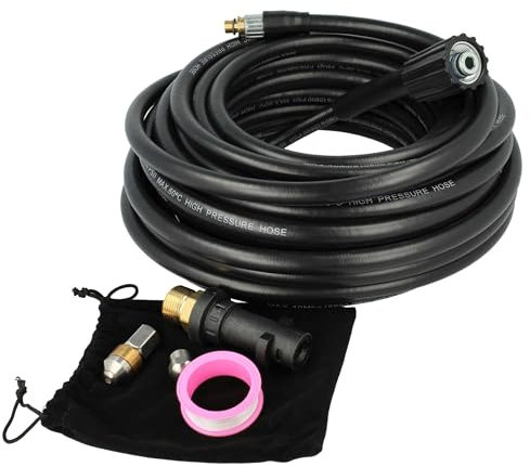 vhbw 15m Hochdruckschlauch kompatibel mit Kärcher K 3 Premium Full Control, 3 Power Control Home T 5 Hochdruckreiniger
