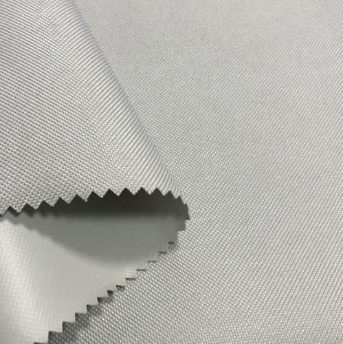 600D Canvas-Stoff, Ripstop-Oxford-Stoff für den Außenbereich, 150 cm breit, Polstermaterial, Meterware, ideal für Möbelbezug, Kissen, Markise, Boot (grau)
