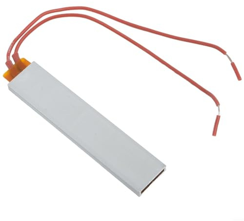 PTC Heating Element 220V 100x21x5mm Constant Temperature 60-270°C Electric Heater Plate for Space Heaters and Industrial or Laboratory Applications,Silver(220V 270℃)