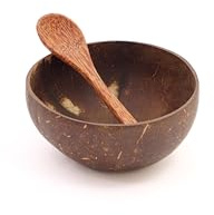 Bella Tree® Coconut Bowl and Wooden Spoon Set