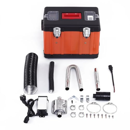 BYGRPLI Dieselheizung 8KW 12V/24V Diesel Luft Heizung Fernbedienung & LCD Display Für Auto Parkplatz Heizung Für Auto RV Home Camper Zelt
