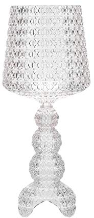 Kartell Mini Kabuki, Lampada da Tavolo Dimmerabile, Cristallo, 30 x 70 cm, Indoor
