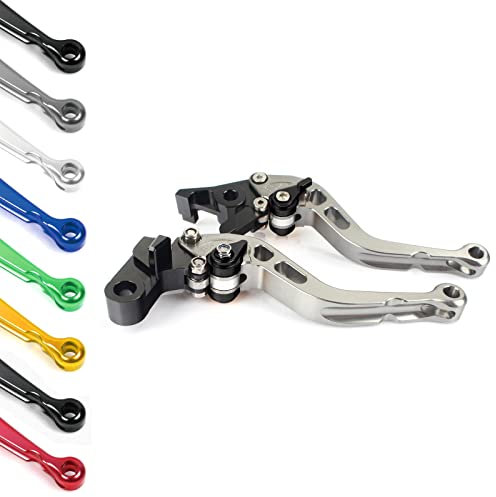 TARAZON CNC Bremshebel Kupplungshebel Set Verstellbar für YAMAHA XJ6 Diversion 2009-2017/FZ1 FAZER 1000 2006-2014