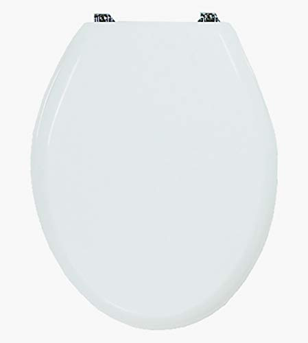 Hochwertiger Toilettensitz aus Polyester von Lei Globo, weiß