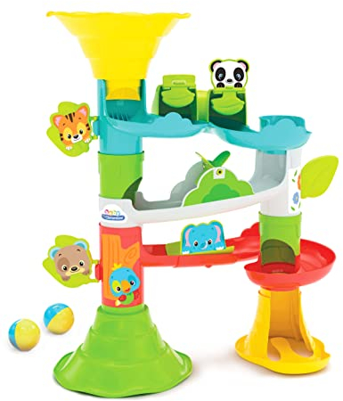 Clementoni Baby 17337 - Baby-Kugelbahn, Mehrfarbig
