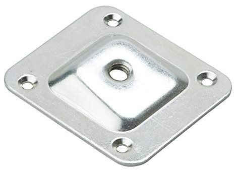 SOTECH 4 Stück 10° Tischbeinverbinder für Möbelbeine mit M8 Gewinde Möbelverbinder schräg