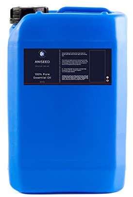 Mystic Moments | Aniseed Essential Oil | 5Kg | Pimpinella anisum gives a sweet, liquorice-like aroma for diffusers, oil blends and fragrance formulations.