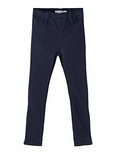 NAME IT Mädchen Leggings aus Bio-Baumwolle Dark Sapphire 140