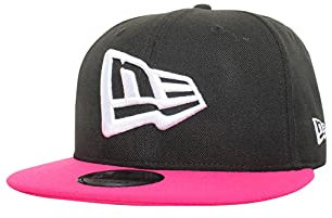 New Era 950 Newera Blk 9Fifty Casquette avec logo NE Noir/rose - Multicolore - taille unique
