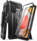 SupCase Outdoor Hülle für Samsung Galaxy A33 5G Handyhülle Bumper Case 360 Grad Schutzhülle Cover [Unicorn Beetle Pro] mit Integriertem Displayschutz (Schwarz)