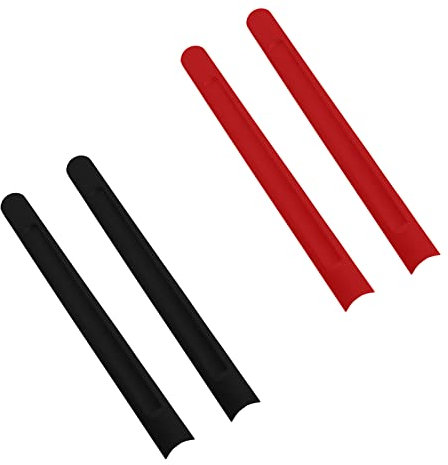 BlazerBuck Ersatz-Ohrsocken für Oakley Deringer OX5066 Brille, Schwarz/Rot, 0
