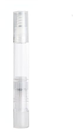 6ml Touch Up Paint Pens Refillable Leak-Proof Paint Brush Pen Transparent Press Painted Pen for Drywall Cabinet Furniture White (1 pc)