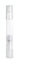 6 ml Lackstift Nachfüllbar Auslaufsicher Pinselstift Transparent Presse Lackstift für Trockenbau Schrank Möbel Weiß (1 Stück)