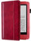 Cover per kindle touch (Modello: D01200) 2011 2012 Rilascio Custodia in Pelle PU Avanzata Classic Protector Con Auto Sleep/Wake+Pen (Rosso)
