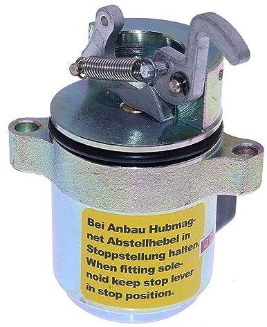 HOLDWELL 12V Kraftstoffabschaltmagnet 04170534R 04272733 kompatibel mit Deutz F2L2011 BF3L2011 D3L2011 F3L2011 TCD3L2011 BF4L2011 F4L2011 TCD4L2011 F4M1011F
